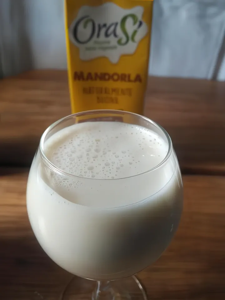 миндальное молоко калорийность