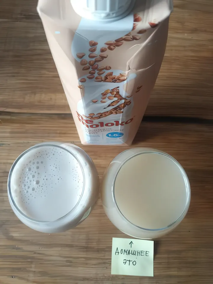 молоко из гречки