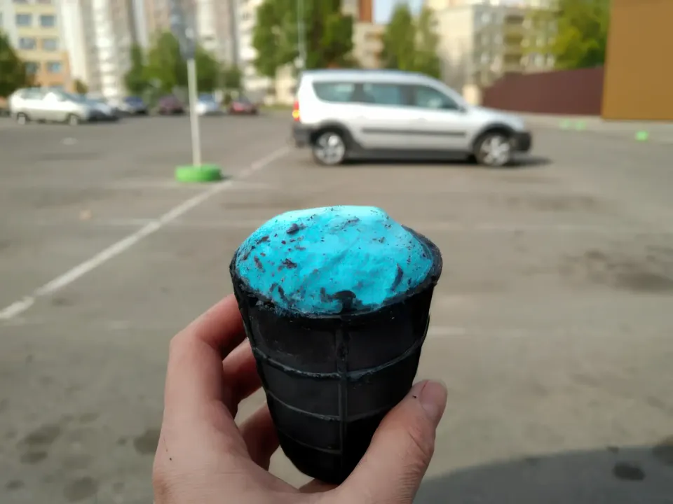 синее мороженое состав