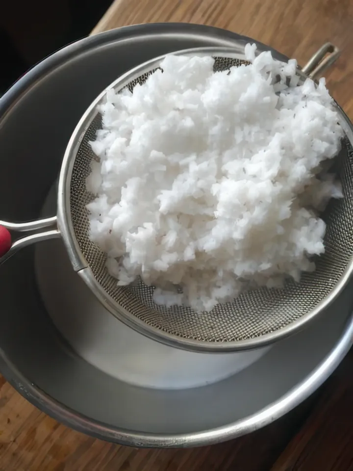 кокосовое молоко из кокосовой стружки