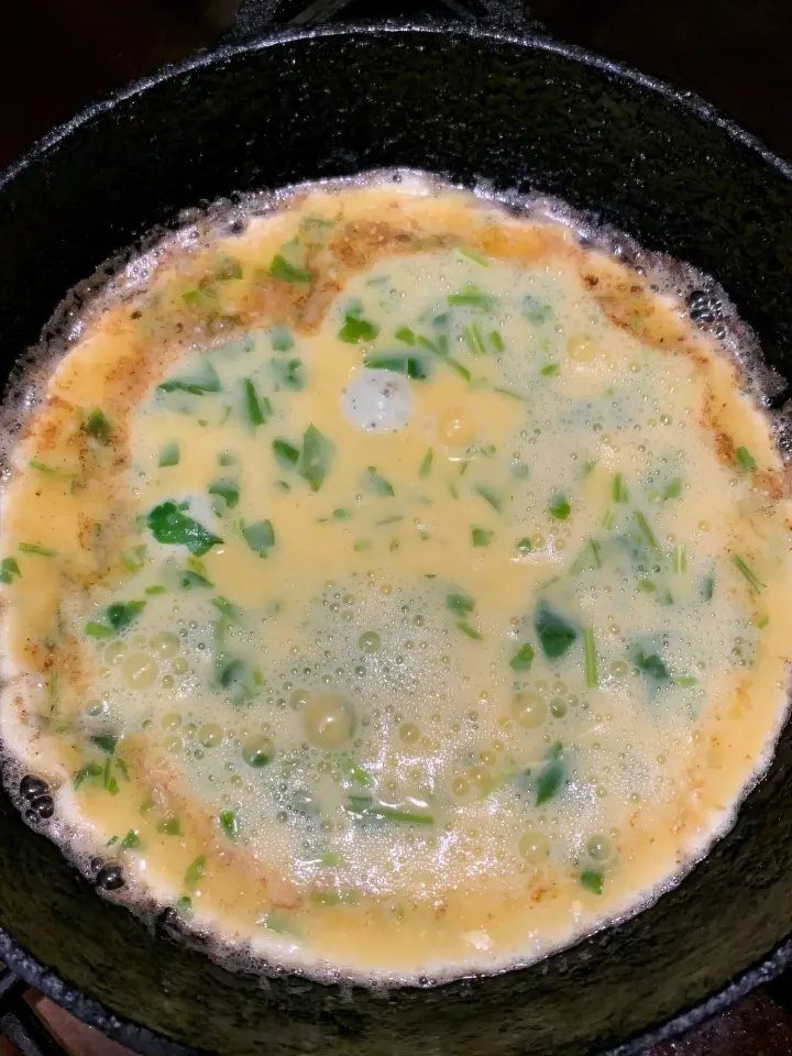 омлет с сахаром и корицей рецепт