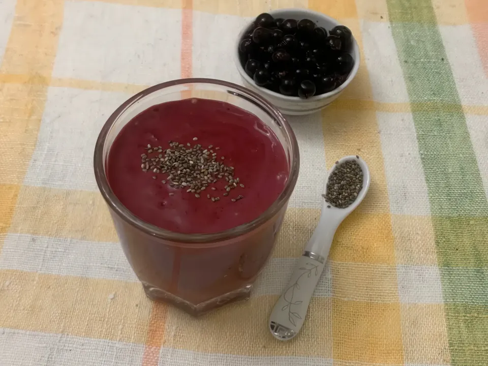 смузи с ряженкой рецепт