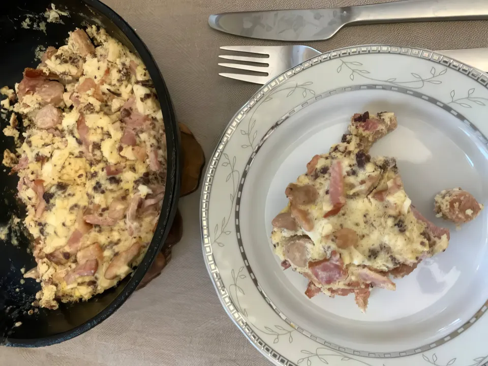 пасхальная яичница рецепт
