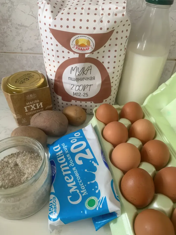 бульбяная яичница рецепт