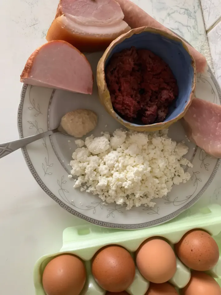 пасхальная яичница рецепт