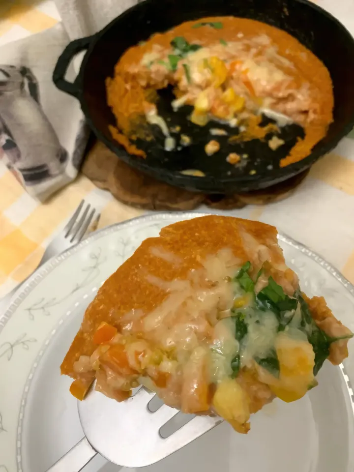 пицца из овсянки рецепт