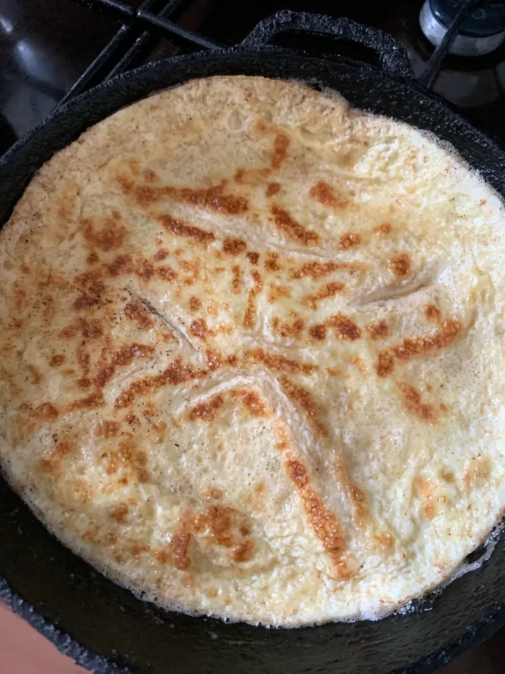 омлет с  креветками рецепт