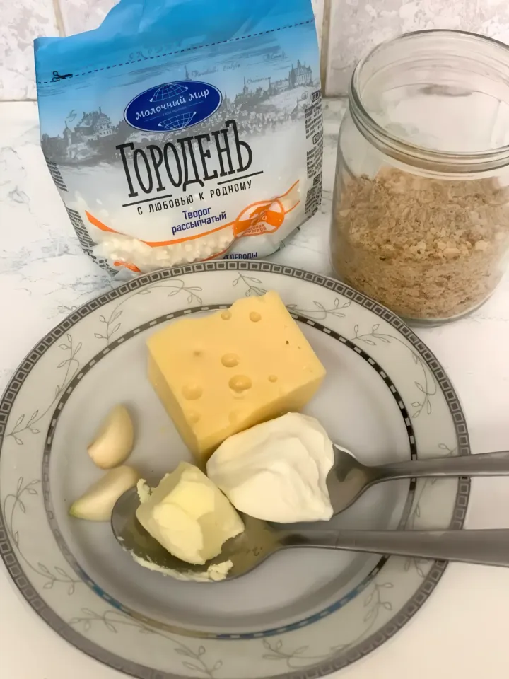 творожные шарики с чесноком рецепты