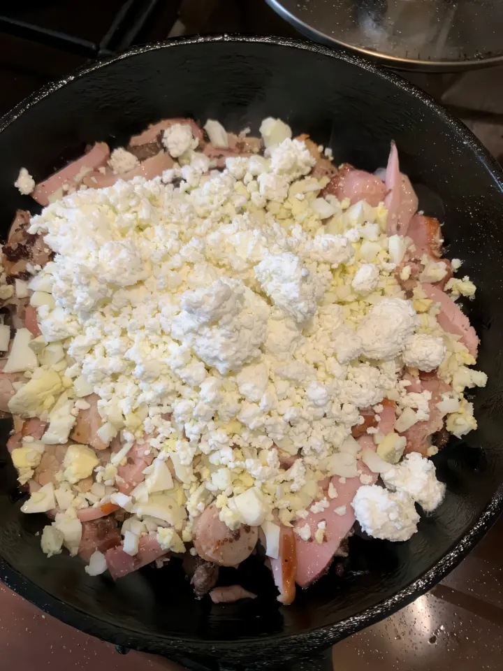 пасхальная яичница рецепт