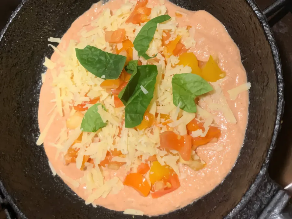 пицца из овсянки рецепт