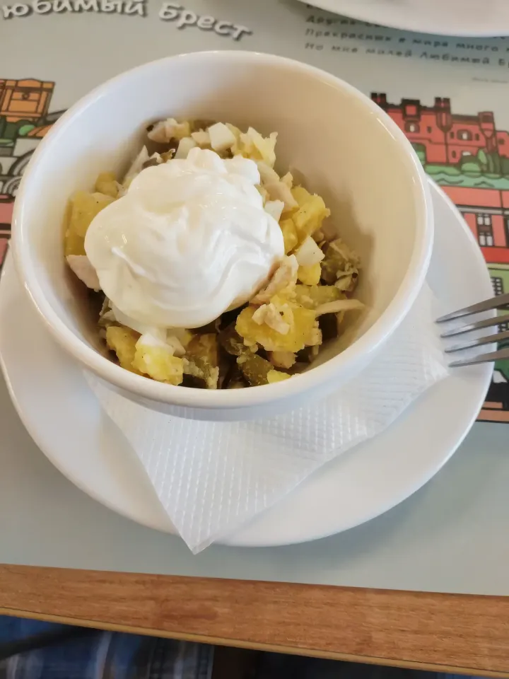 салат советской кухни