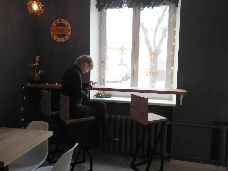 гродно coffee bar wooden