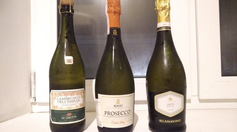 просекко асти ламбруско