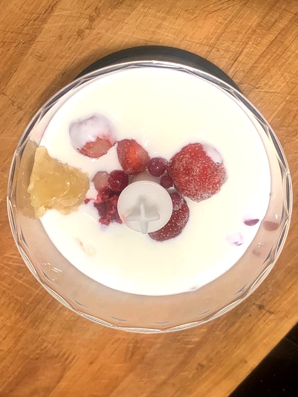 смузи с кефиром